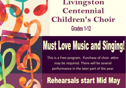Livingston Childrens Choir Flyer