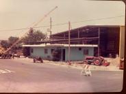 Construction of the existing warehouse and office space in the mid 1970's