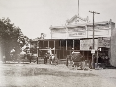 Hammatt Crowell Building Downton Livingston early 1900's