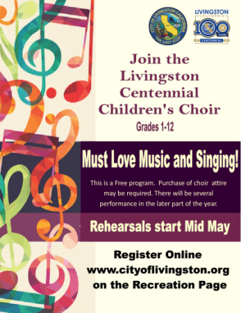 Livingston Childrens Choir Flyer