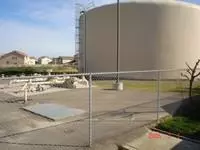 Tan Water Tower