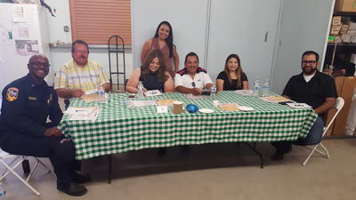Judges for the Sweet Potato Recipe Contest