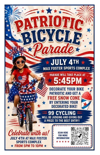 Patriotic Bicycle Parade