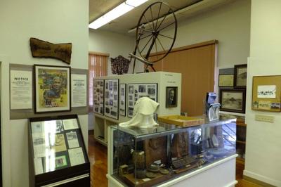 Local collections on Exhibit with special quarterly exhibits
